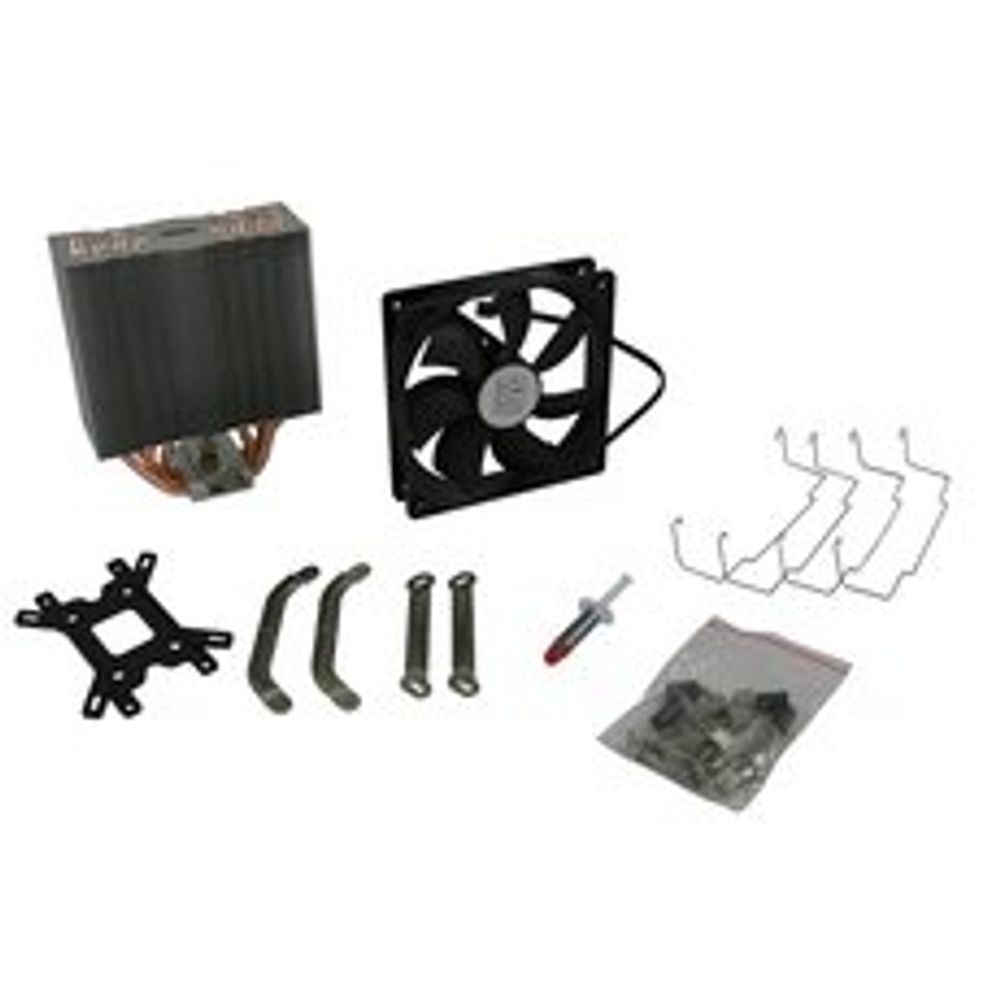 LC-Power CPU cooler LC-CC-120AMD FM1/FM2/AM2/AM2+/AM3/+/4775/1150/1151/1155/1156/1366/2011/2011-3 slika 2