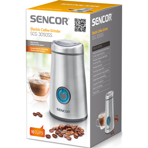 Sencor mlinac za kavu SCG 3050SS slika 4