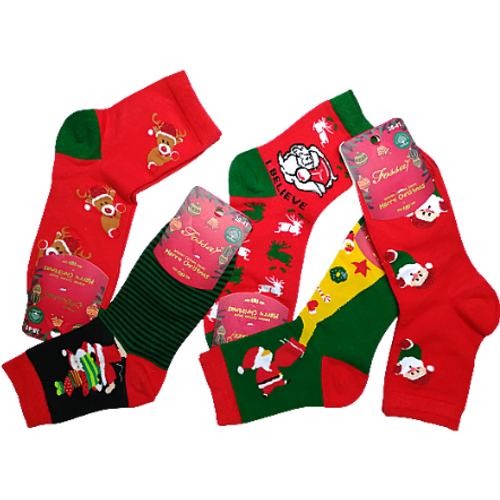 Božićne čarape - 5 pari slika 2