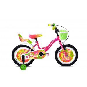 Capriolo BMX Bicikl VIOLA 16" - Pink i Zeleni