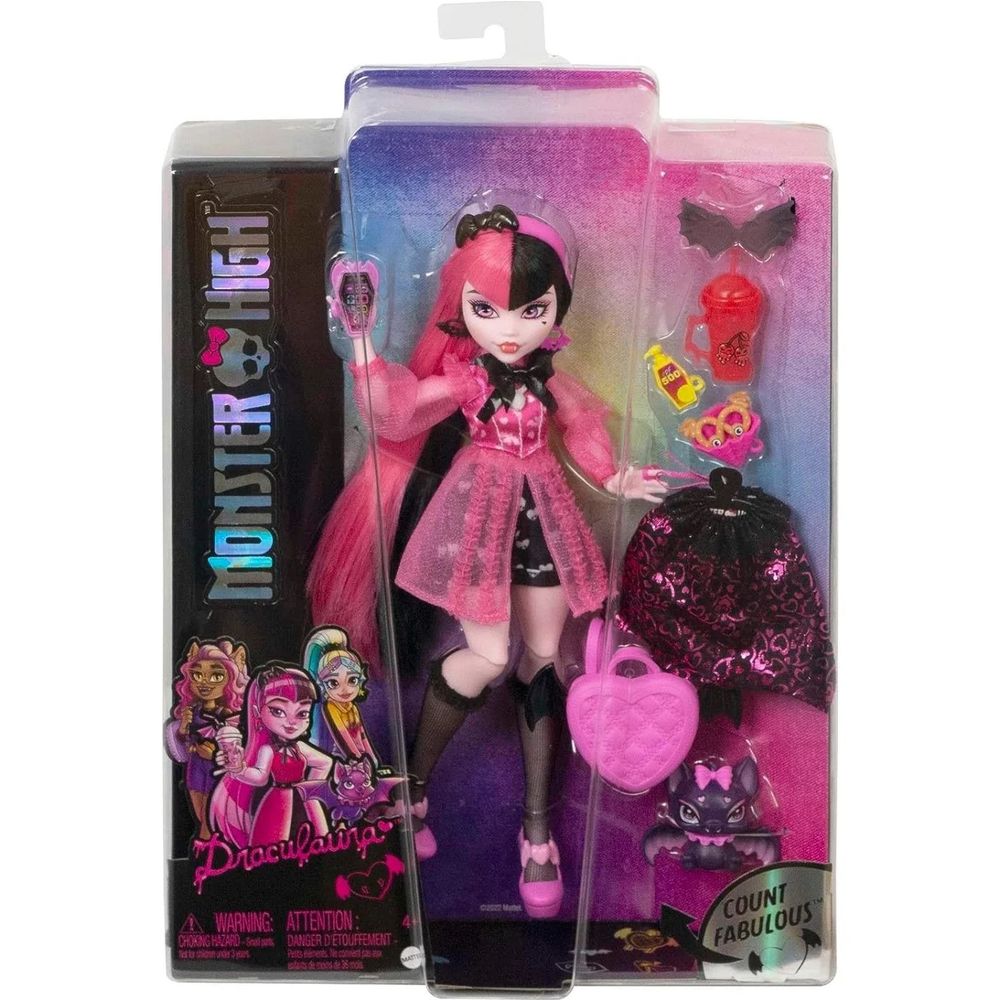 Monster High Lutka Drakulaura slika 6