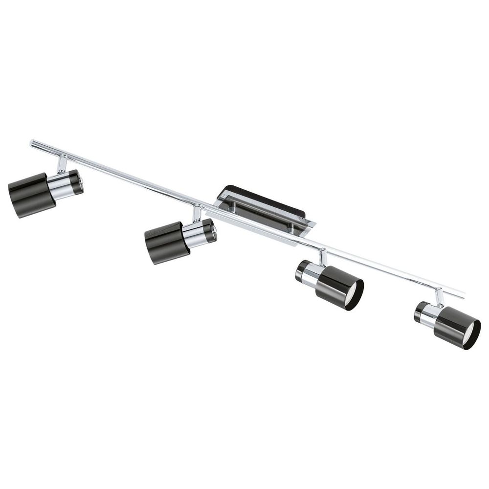 Eglo Davida 1 reflektor/4, led, gu10, 4x5w, 4x400lm, krom/crna  slika 9