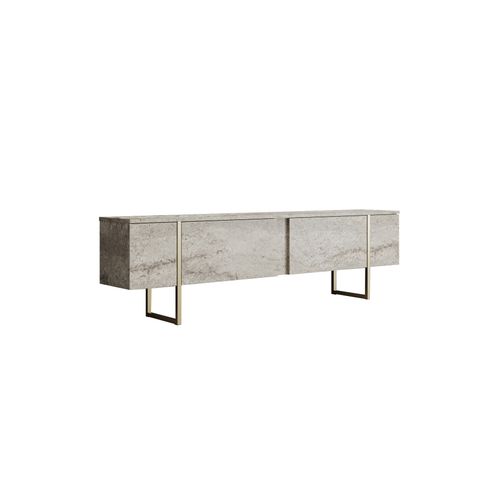 Luxe - Travertine, Gold TravertineGold TV Stand slika 6