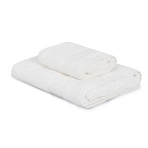 Dora - Cream Cream Towel Set (2 Pieces)