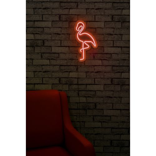 Wallity Ukrasna plastična LED rasvjeta, Flamingo - Red slika 3