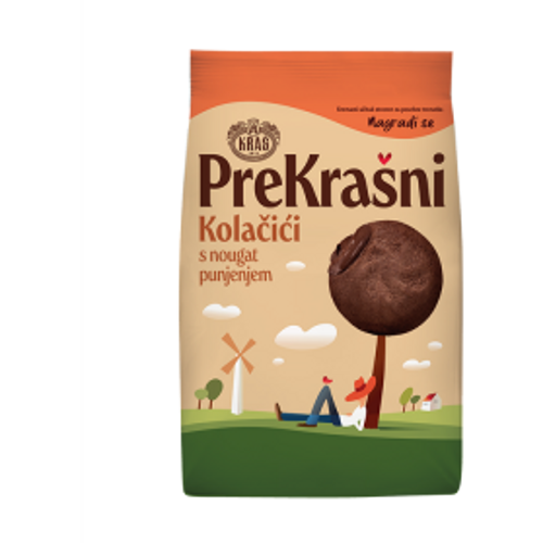 Kraš Prekrašni Kolačići Nougat 220g slika 1