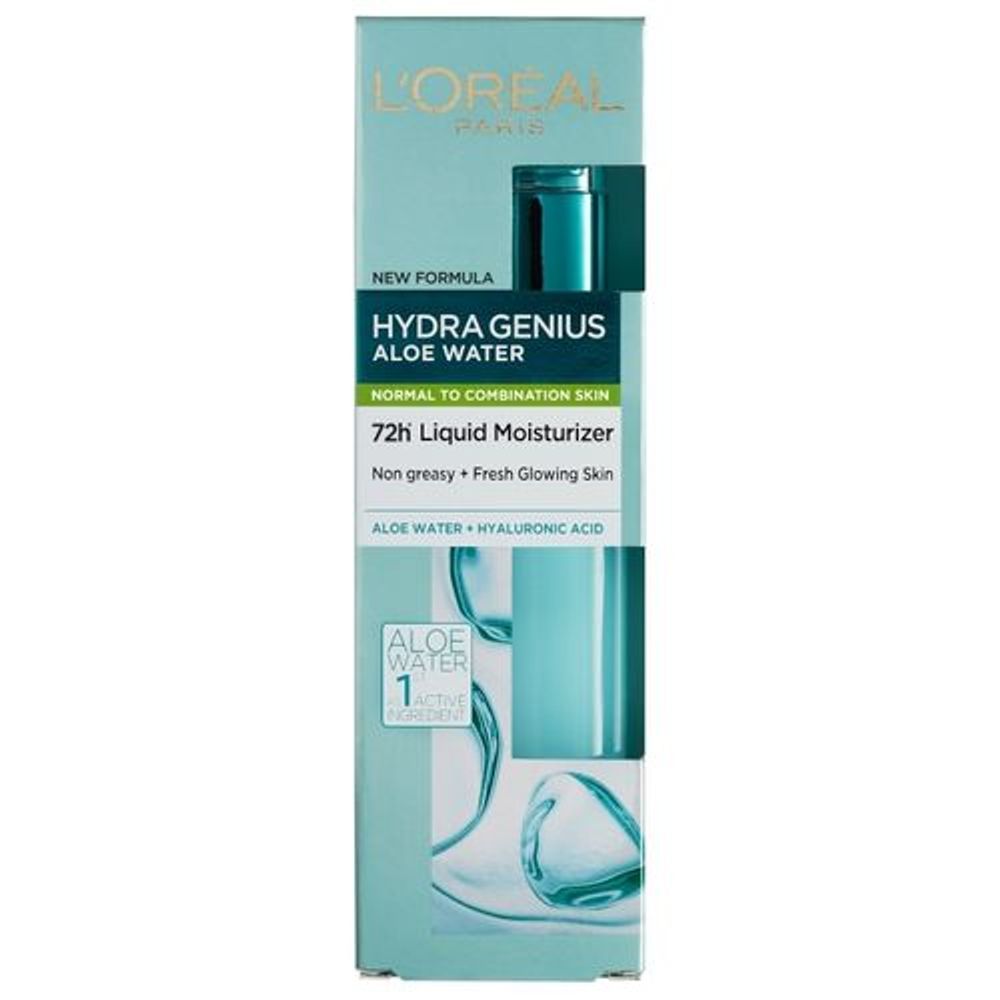 L'Oreal Paris fluid za lice za normalnu i kombinovanu kožu Hydra Genius Aloe Water 70ml slika 2