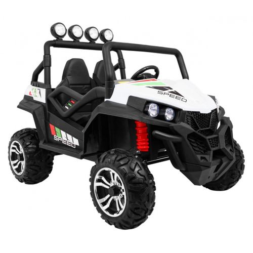 Buggy na akumulator Grand 4x4 LIFT STRONG - dvosjed - bijeli slika 10