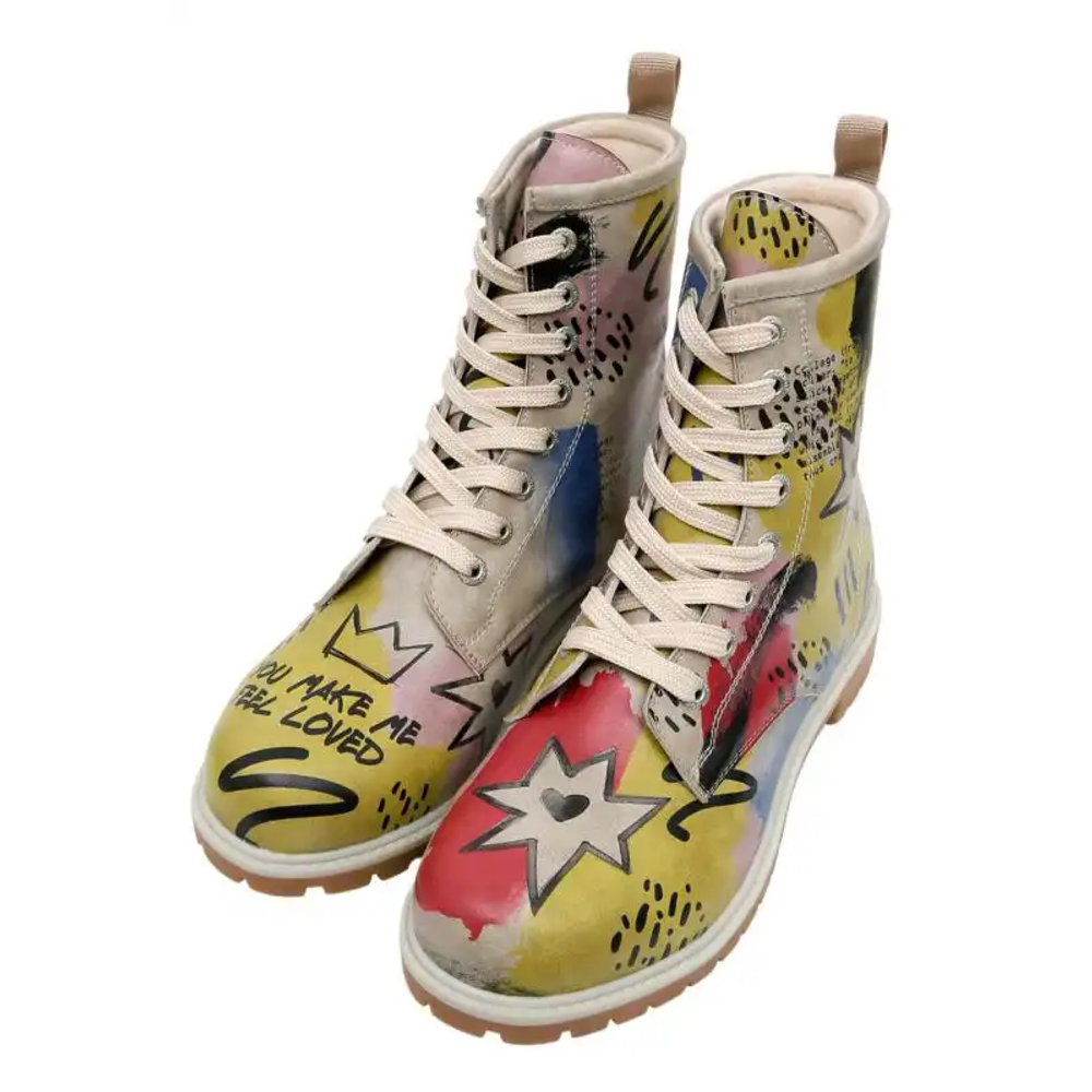 DOGO Duboke čizme Long Boots The Creation of the Collage slika 1