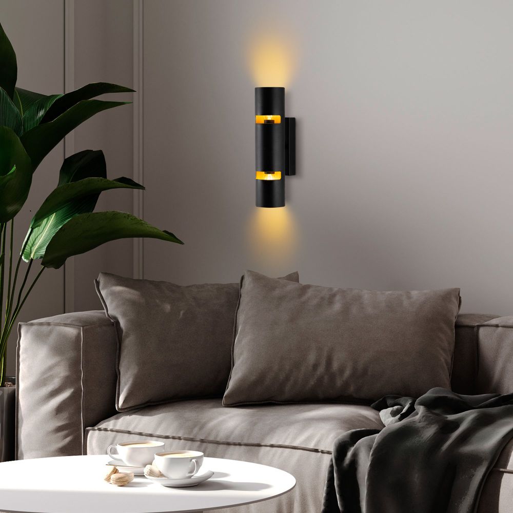 Luster za Zid Luxora - 15381, boje: Crna slika 1