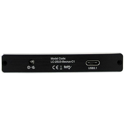 HDD Rack LC Power 2.5" LC-25U3-Becrux-C1 SATA USB3.1 type C slika 2