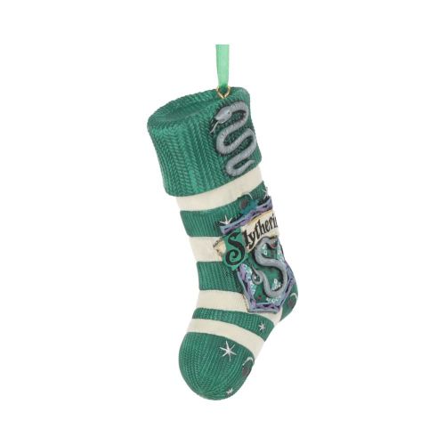 NEMESIS NOW HARRY POTTER SLYTHERIN STOCKING HANGING ORNAMENT slika 2