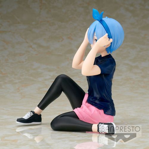 Starting Life in Another World Re:Zero Training Style Relax Rem figure 14cm slika 2