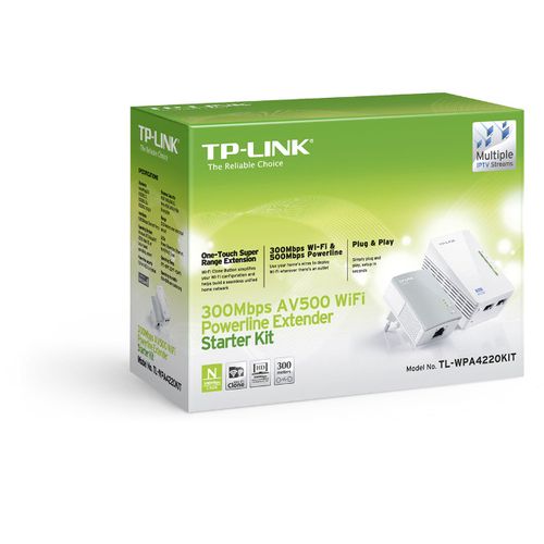 TP-Link TL-WPA4220KIT, 300Mbps Wi-Fi powerline ext slika 2