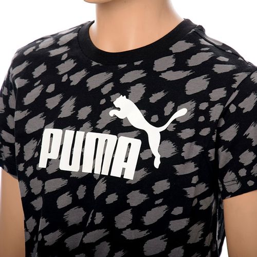 Puma Majica Puma Animal Aop Knotted Tee Black 673523-01 slika 3