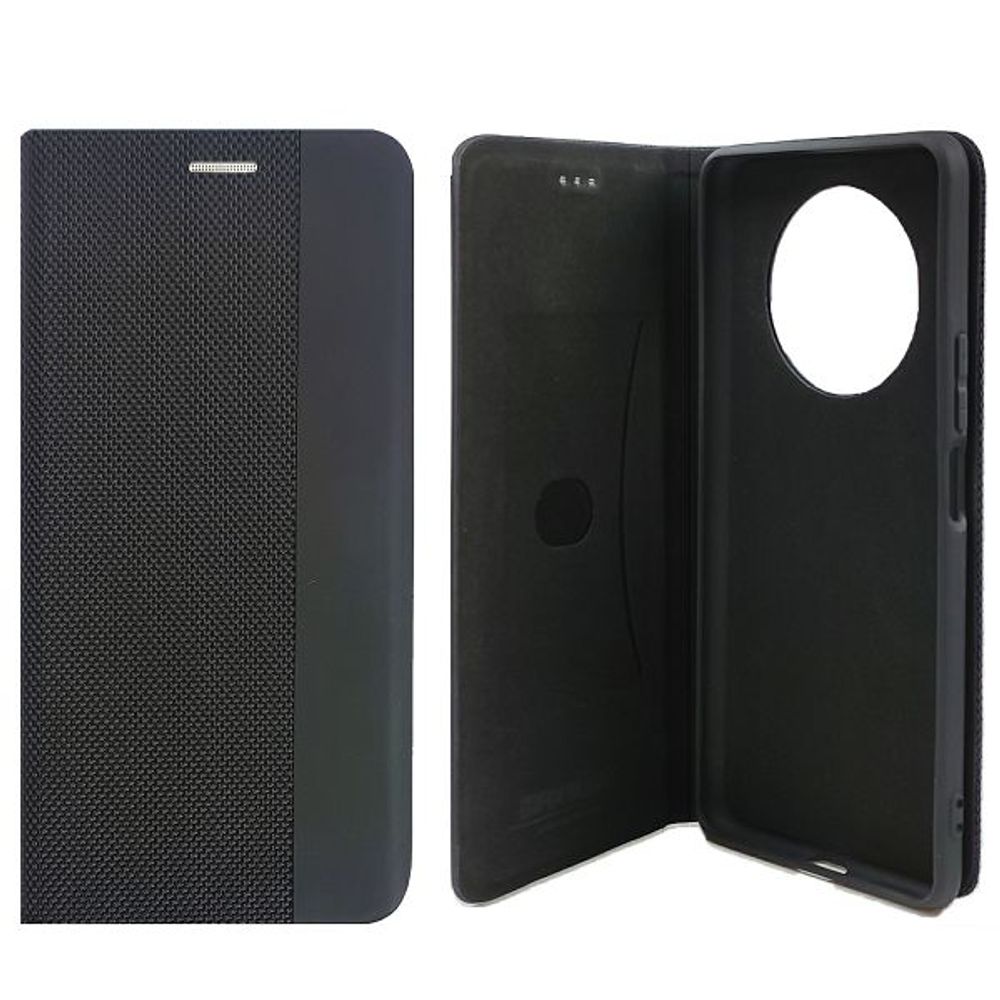 MM BOOK TORBICA HONOR MAGIC 7 LITE SHELL ELEGANTE crna slika 1