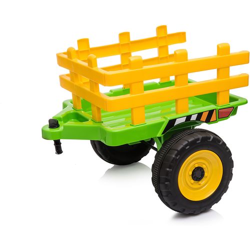 Traktor na akumulator s prikolicom Green slika 6