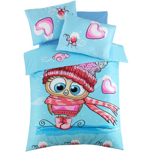 Colourful Cotton Komplet posteljine za bebe od ranforcea Cute slika 2