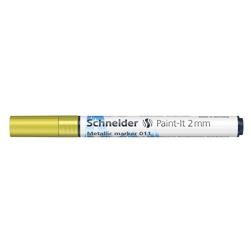 SCHNEIDER Flomaster Paint-It metalik marker  011, 2 mm, žuti slika 1