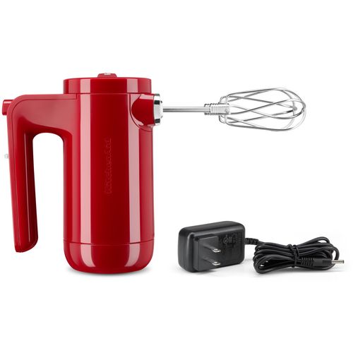 KitchenAid bežični ručni mikser empire red 5KHMB732EER slika 3