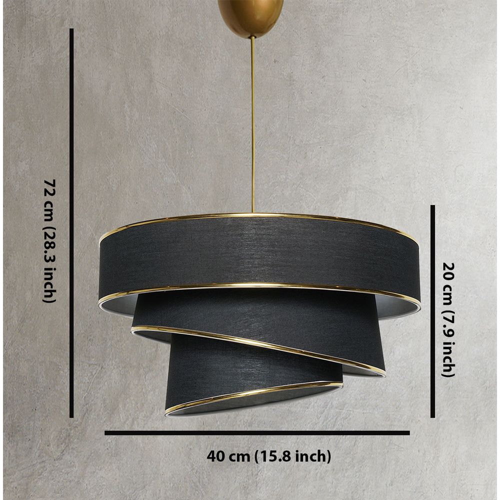 Luster Couper - Crno-Zlatni, Elegancija u Dizajnu slika 3
