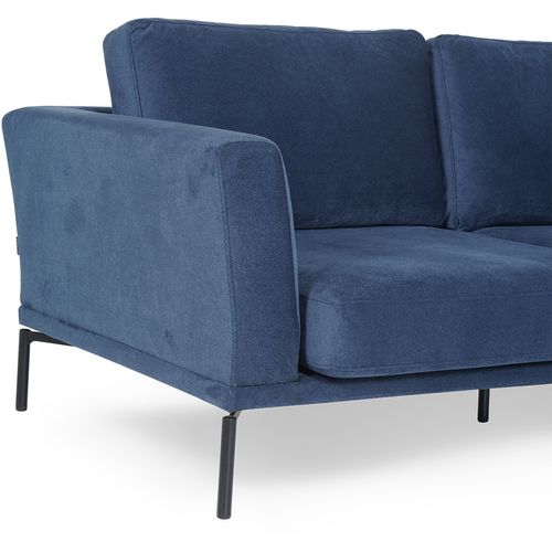 Jade Relax (P1+M2) Blue Corner Sofa slika 3