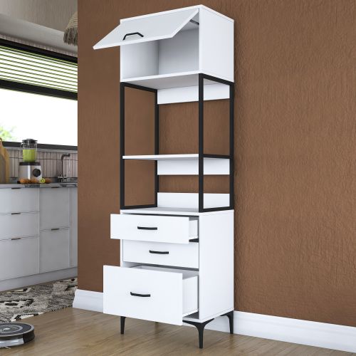 JE135 - 3101 White Multi Purpose Cabinet slika 7