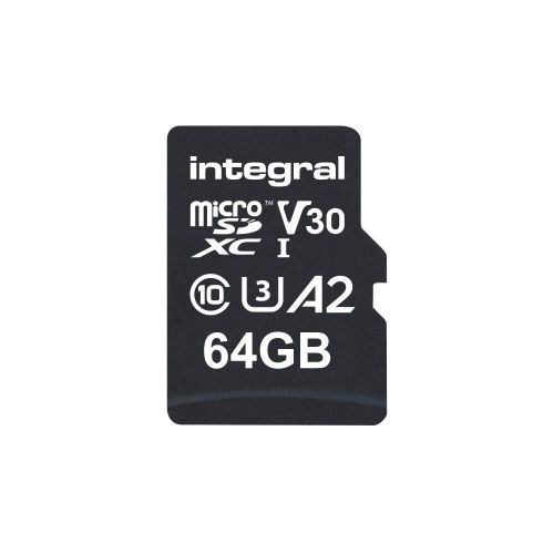 Integral 64GB Profesionalna microSDXC kartica visoke brzine 180MB/s V30 UHS-I U3 slika 1