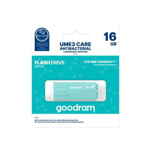 Memorija USB GoodDrive UME CARE 3.0 16gb plavi RETAIL slika 2