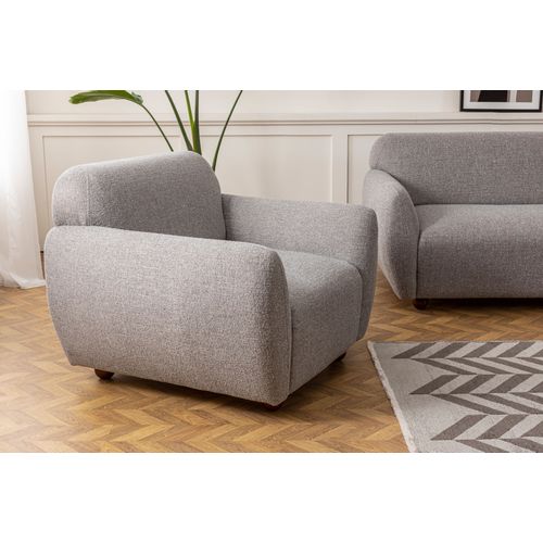 Atelier Del Sofa Fotelja EDDY siva, Eddy - Light Grey slika 4