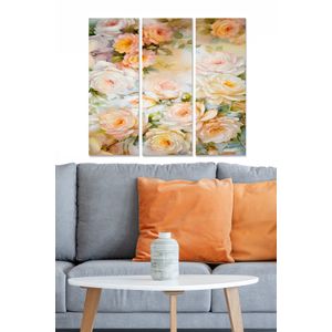 Dekorativna MDF Slika u Više Boja MDF1419432 (Set od 3 Komada)