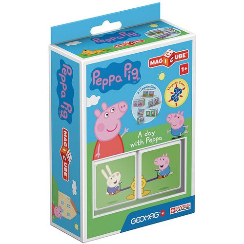 Peppa Pig A Day With Peppa Magicube magnetske kocke - 2kom slika 2