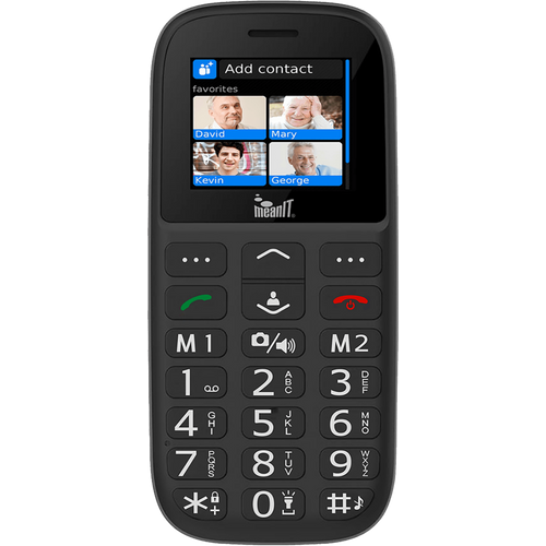 MeanIT Telefon mobilni, 1.8" zaslon, Dual SIM, FM radio, BT - VETERAN IV Plus slika 1