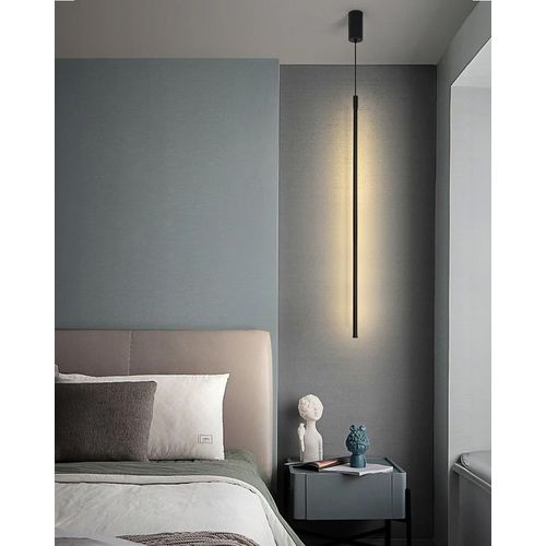 Stropni luster LED APP1413-C BLACK 100cm slika 9