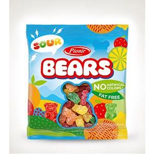 Pionir sour bears 100g KRATAK ROK