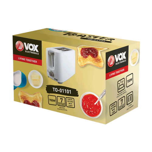 VOX Toster TO 01101 slika 3