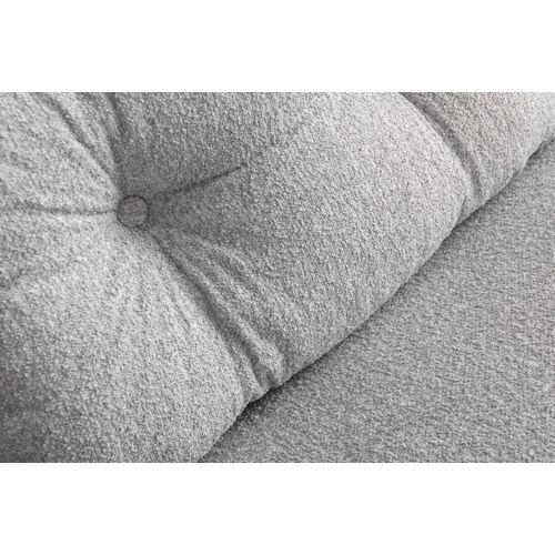 Sando 2-Seater - Teddy Fabric - Grey Grey 2-Seat Sofa-Bed slika 7
