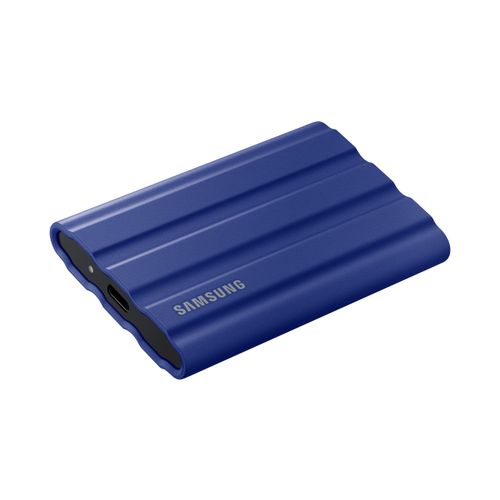 Samsung MU-PE2T0R/EU Portable SSD 2TB, T7 SHIELD, USB 3.2 Gen.2 (10Gbps), Rugged, [Sequential Read/Write : Up to 1,050MB/sec /Up to 1,000 MB/sec], Blue slika 2