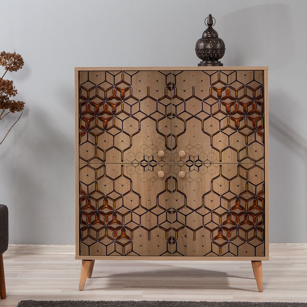 Multilux-720 Sonoma Oak Višenamjenski Ormar slika 2
