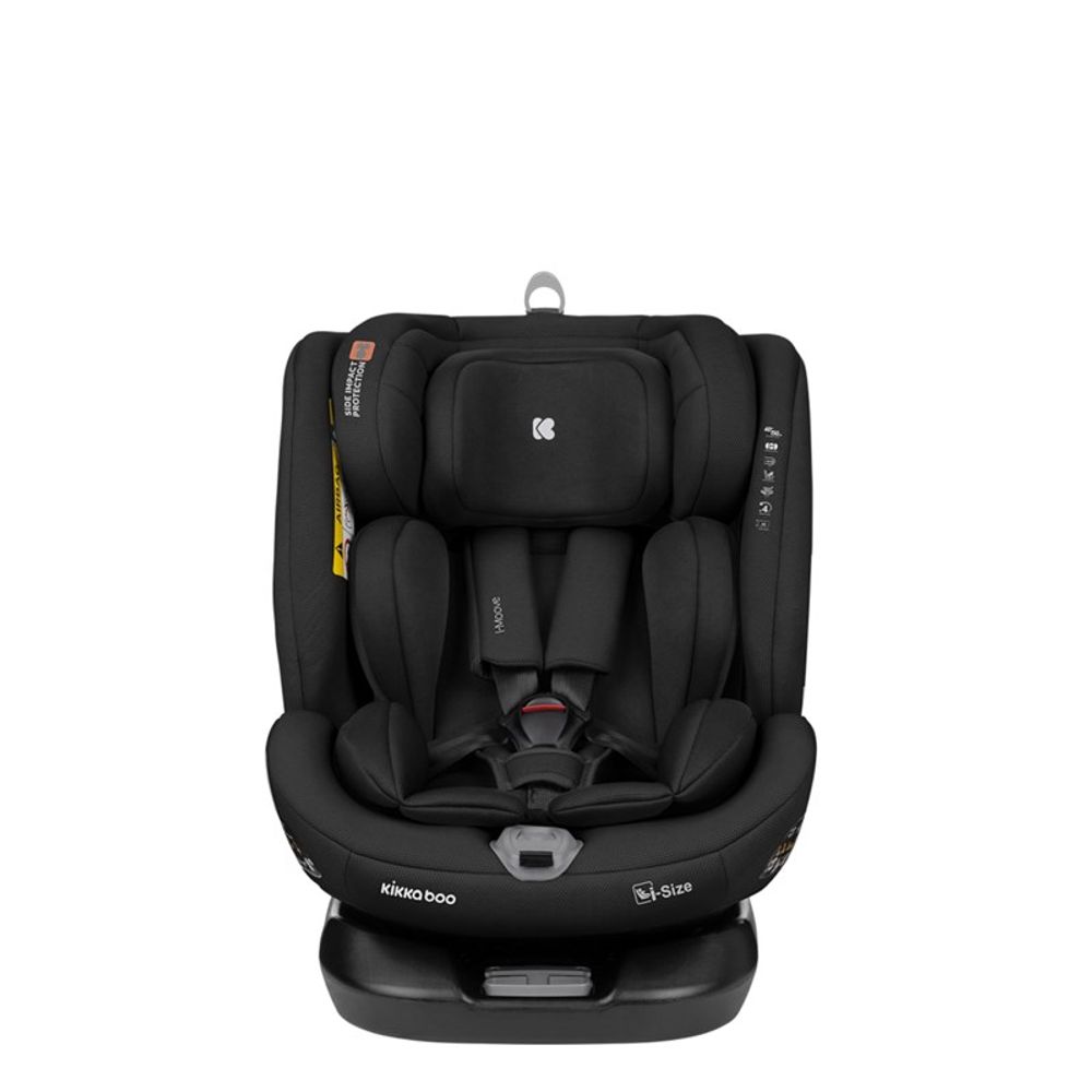 Kikka Boo Rotirajuća autosjedalica i-Moove 40-150cm i-Size Isofix, Black slika 2