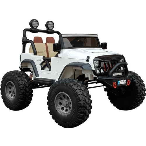 Jeep SX1719 4x4 bijeli - auto na akumulator slika 1