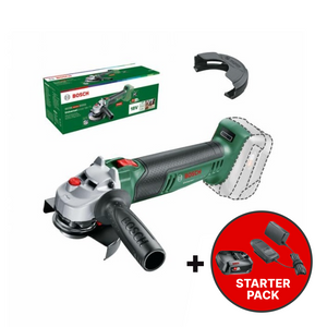 Bosch UniversalGrind18V-75 solo alat - aku kutna brusilica  + Starter Set 18V Alliance – baterija PBA 18V 2,5 Ah + punjač AL 18V-20 W