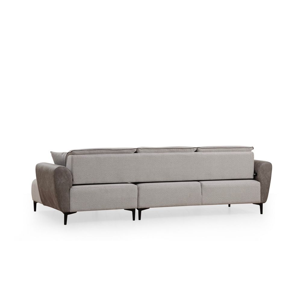 Aren Right - Ugao Sofa-Krevet u Sivoj Boji slika 8