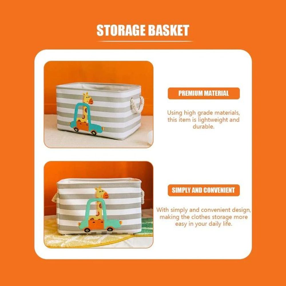 Kinder Home Korpa za odlaganje Žirafa, 40x28x24cm slika 3