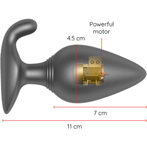 Oninder vibrirajući Butt Plug App Controlled slika 3