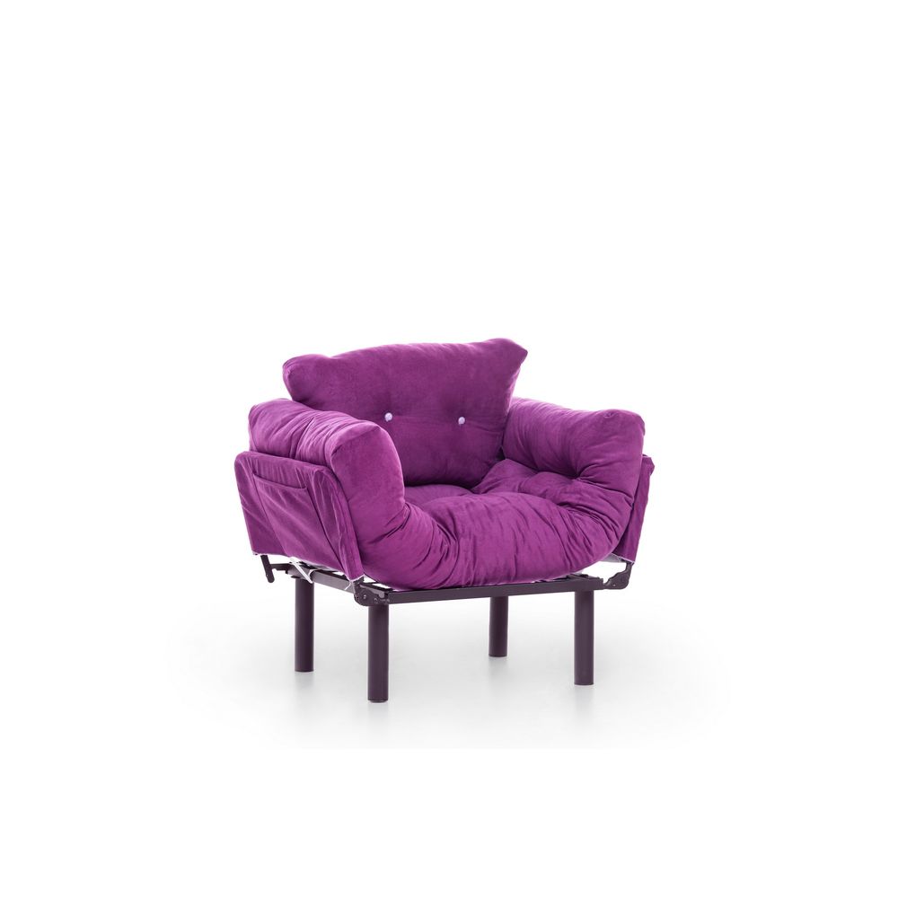 Nitta Single - Ljubičasti Wing Chair slika 4