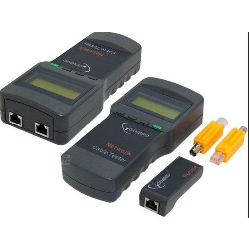 NCT-3 Gembird Digital network cable tester. Suitable for Cat 5E, 6E, coaxial, and telephone cable slika 2