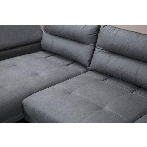 Atelier Del Sofa Kutna garnitura, Sivo, Hollywood Corner Left - Grey slika 7