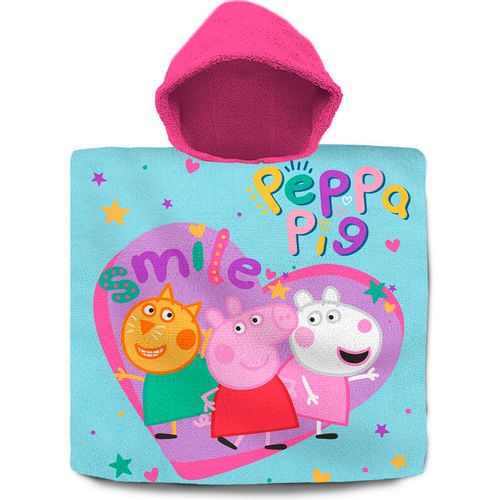 Peppa Pig cotton poncho towel slika 1