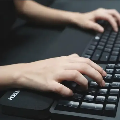 Jastuk za tastaturu Fantech AC410L crna slika 2